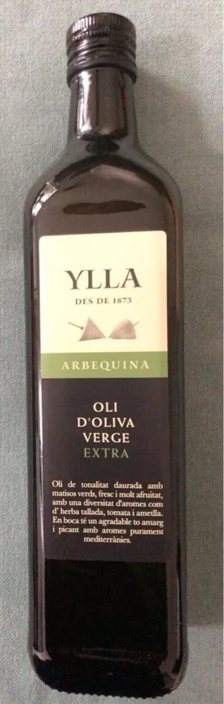 Oli d’oliva verge