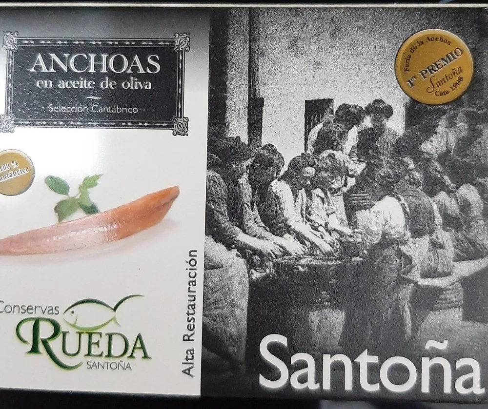Anchoas en aceite de oliva