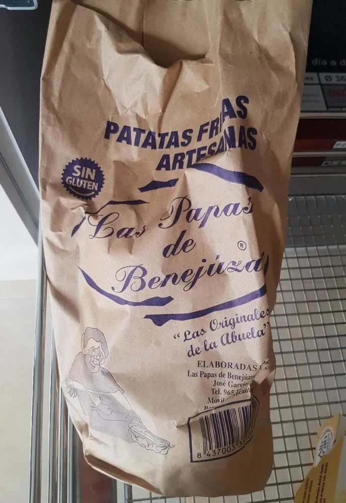 Patatas fritas artesanas