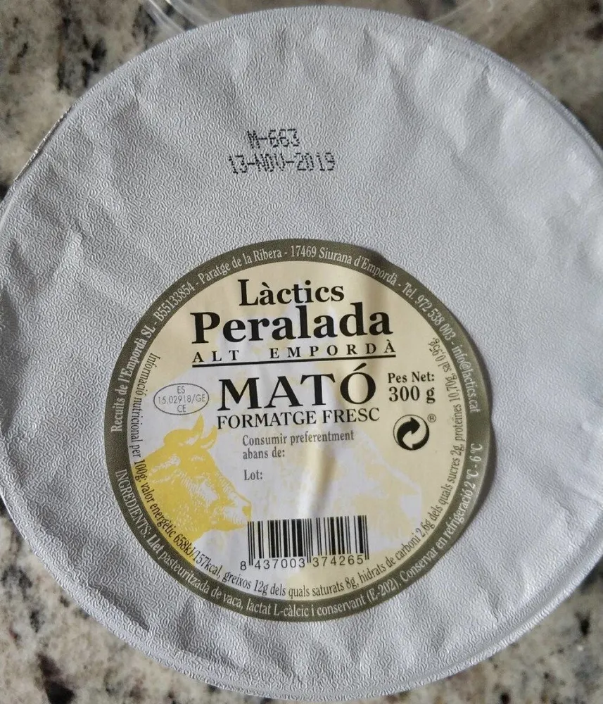 Mató Formatge Fresc