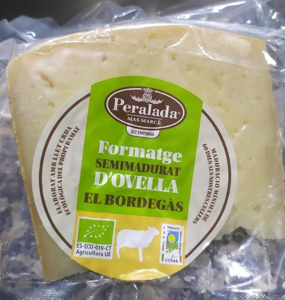 Formatge Semimadurat d'ovella El Bordegas