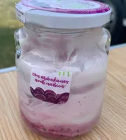 Kefir con arandanos