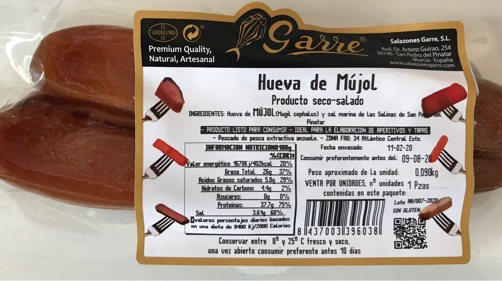 Hueva de mujol