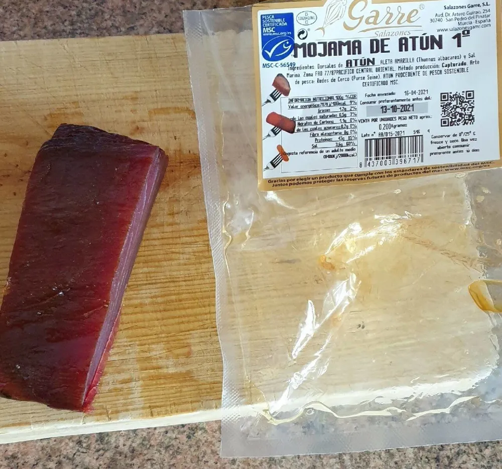 Mojama de atun 1°