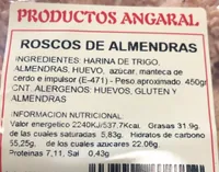 Roscos de almendras