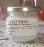 Crema de queso de mezcla para untar