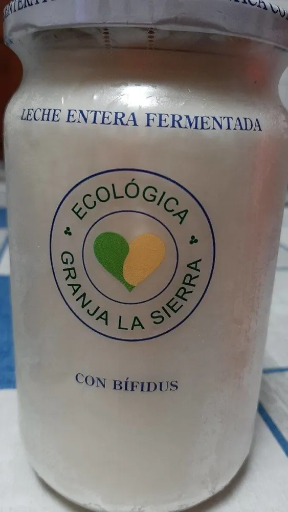 Leche entera fermentada con bifidus