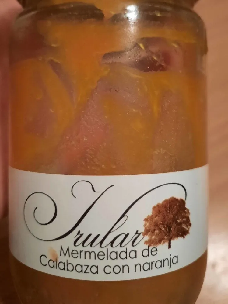 Mermelada de calabaza con naranja