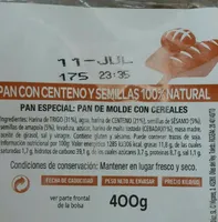 Pan de mode con cereales