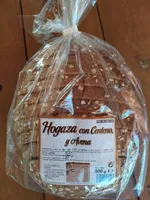 Pan de molde hogaza con centeno y avena