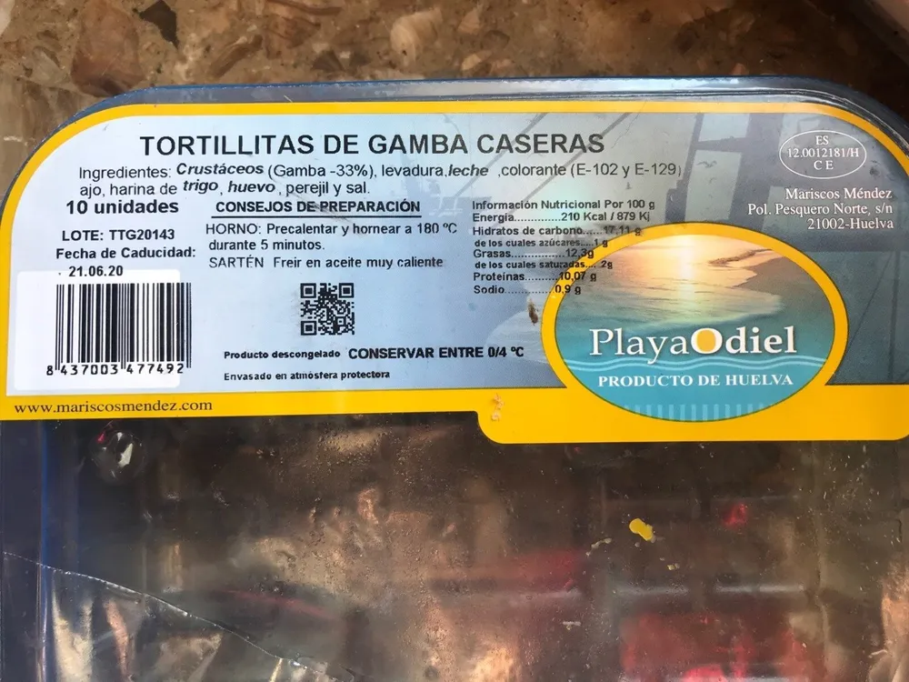 Torillitas de gamba caseras