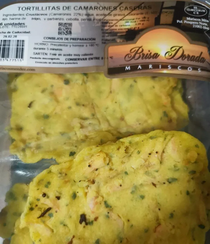 Tortillitas de camarones caseras