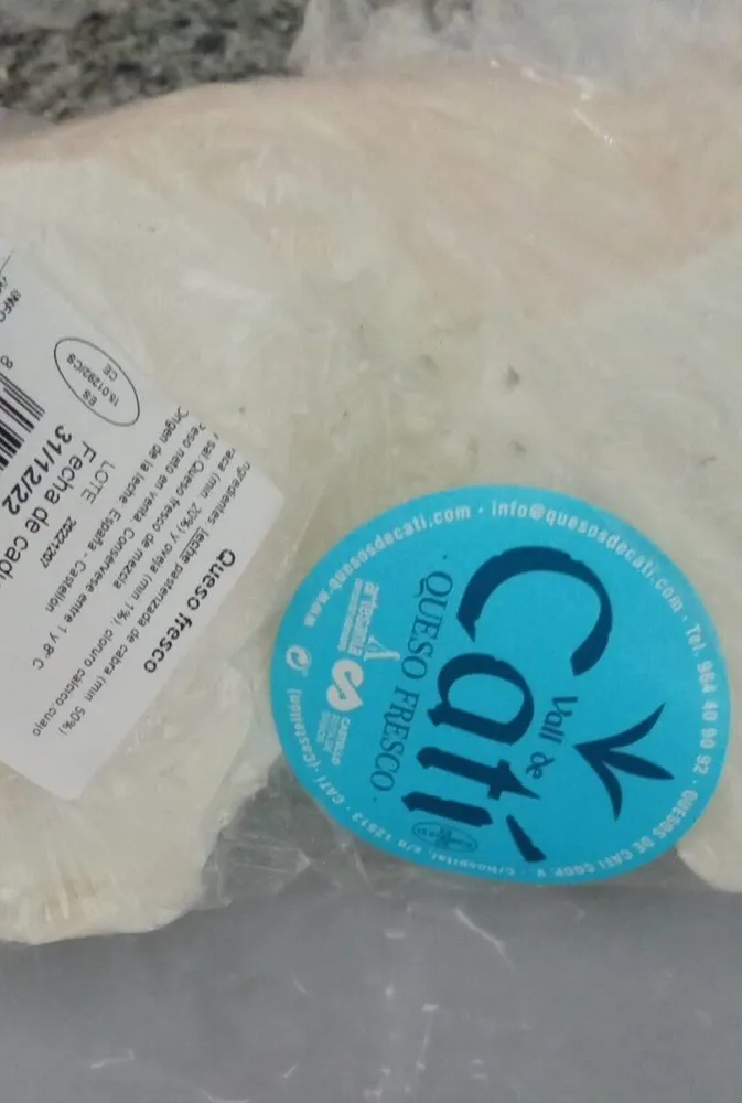 Queso fresco catí