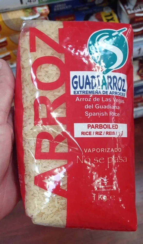 Arroz vaporizado