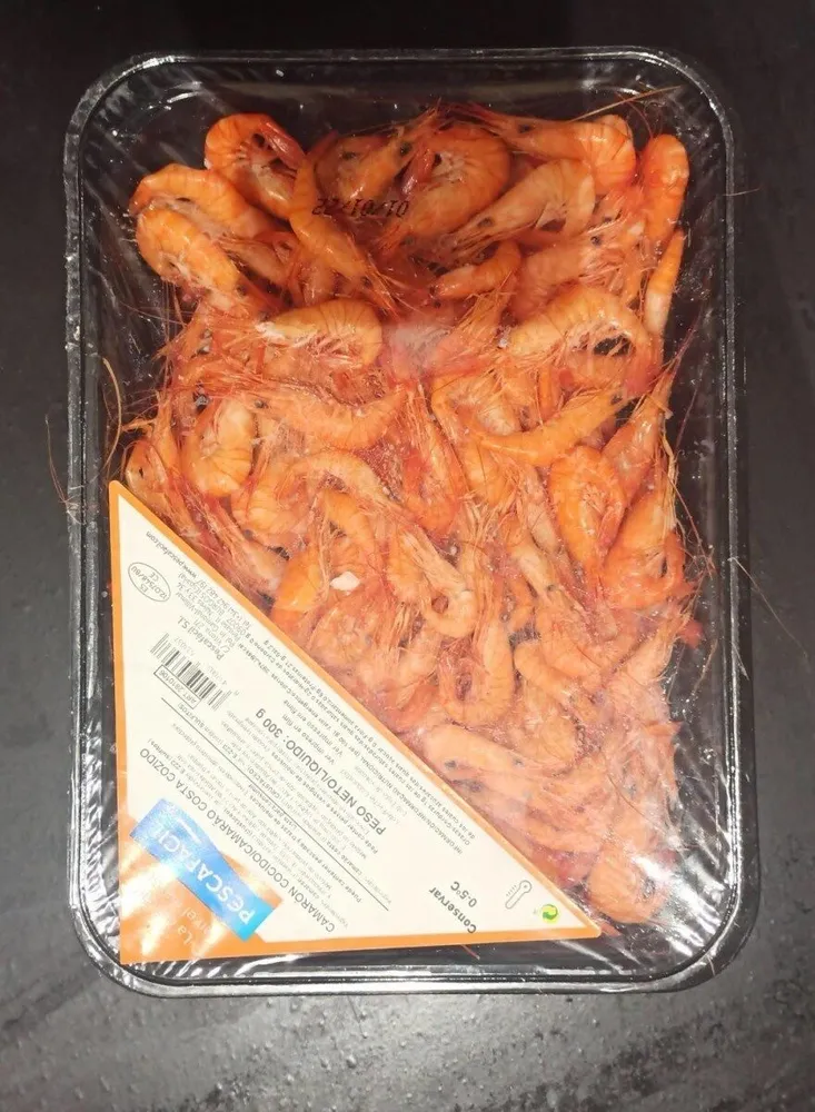 Camarón cocido