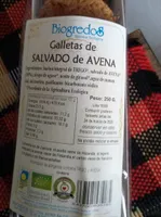 Galletas de salvado de avena