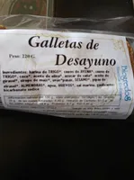Galletas de desayuno Biogredos