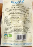 Magdalenas de espelta