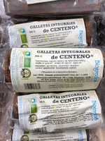 Galletas integrales de centeno