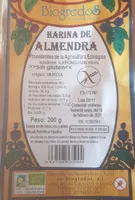Harina de almendra