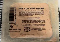 PATE PARA LAS FINAS HIERBAS