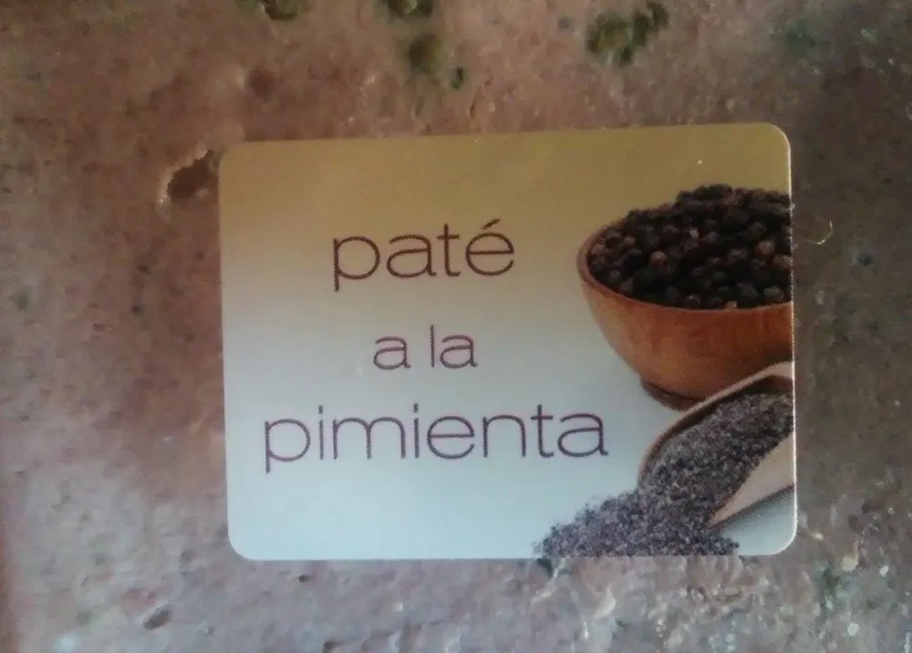 Paté a la pimienta