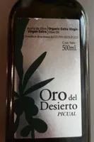 Huile Olive Oro Del Desertio Espagne Vigean