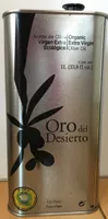 Aceite oliva virgen extra ecologico Olivolja Oro Del Desie