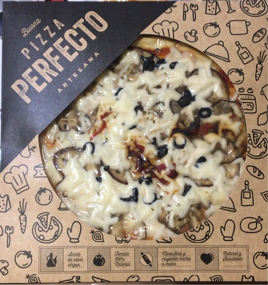 Pizza vegetarians artesana