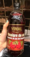 vinaigre de vin aromatisé au jus de framboise