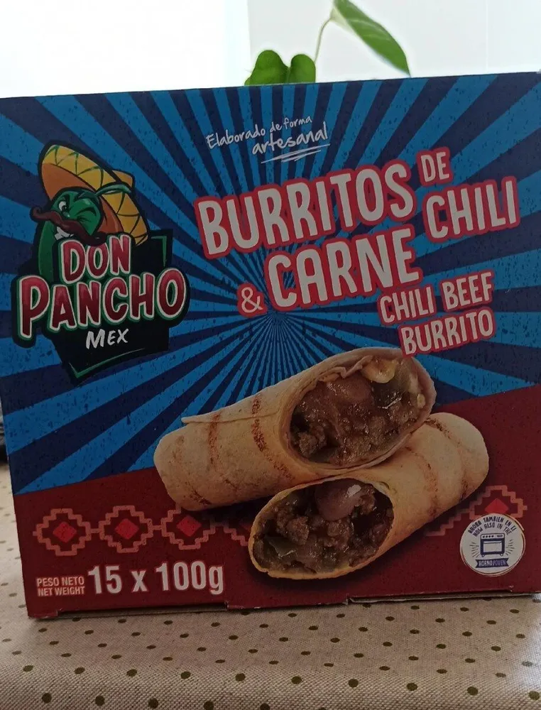 Burritos de Chili & Carne