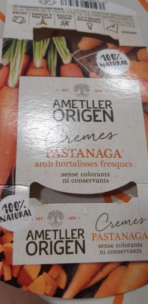 Crema de Pastanaga