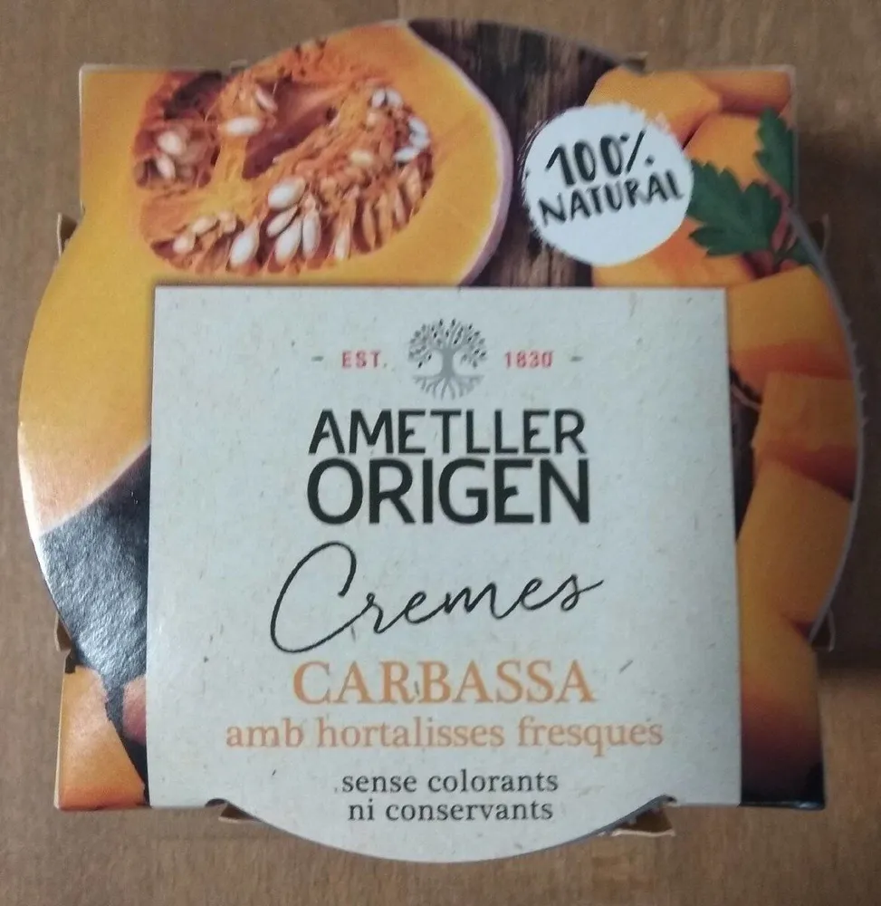 Crema carbassa