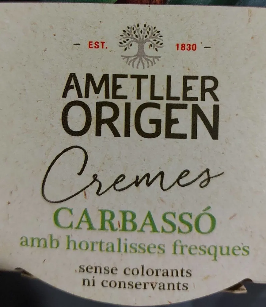 Crema Carbassó