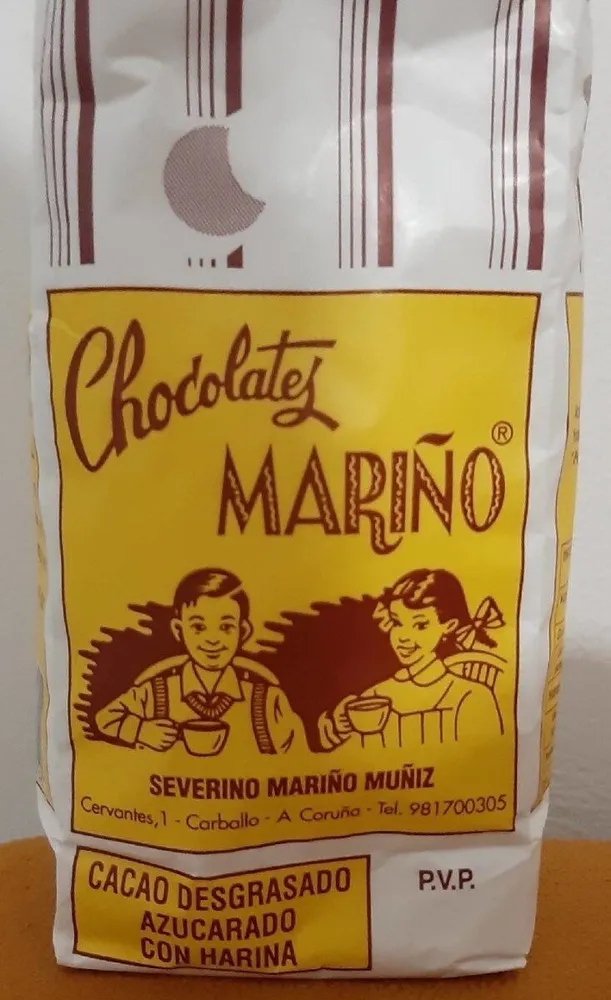 Cacao desgrasado azucarado con harina