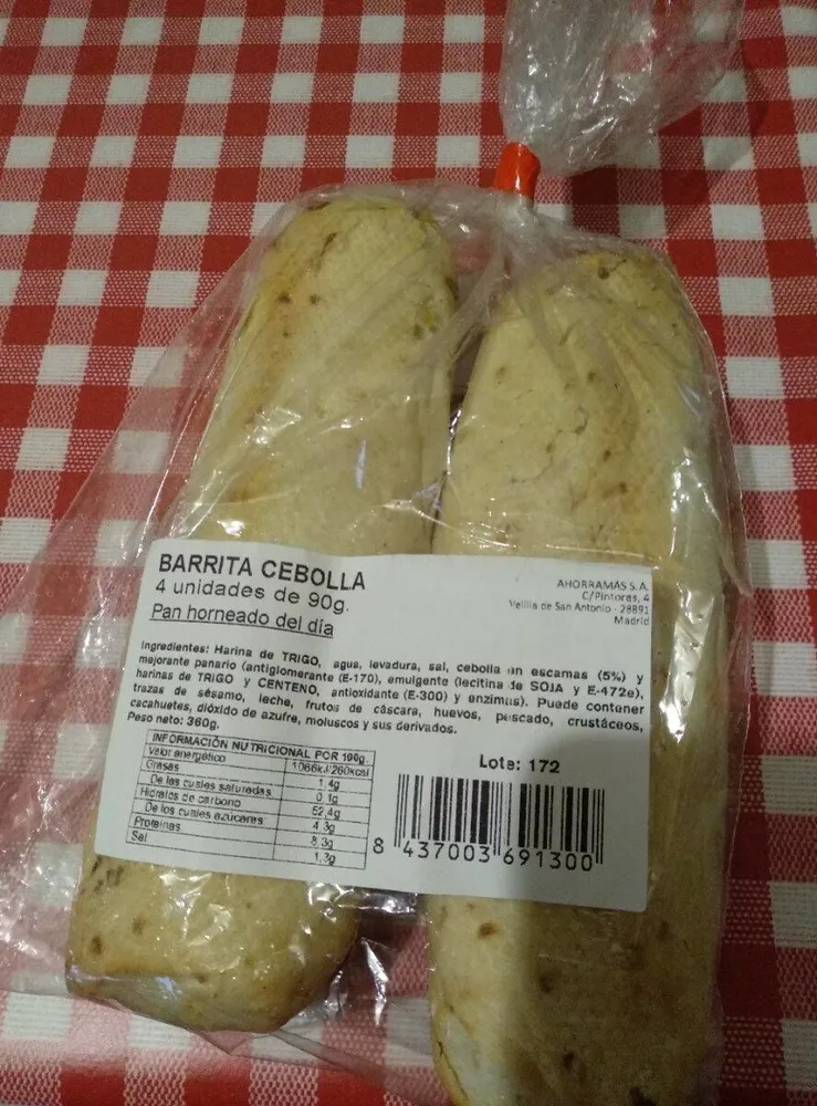 Barrita cebolla