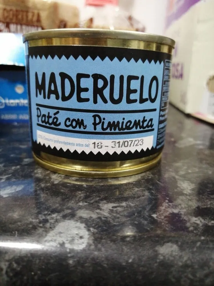 Paté con pimienta Maderuelo
