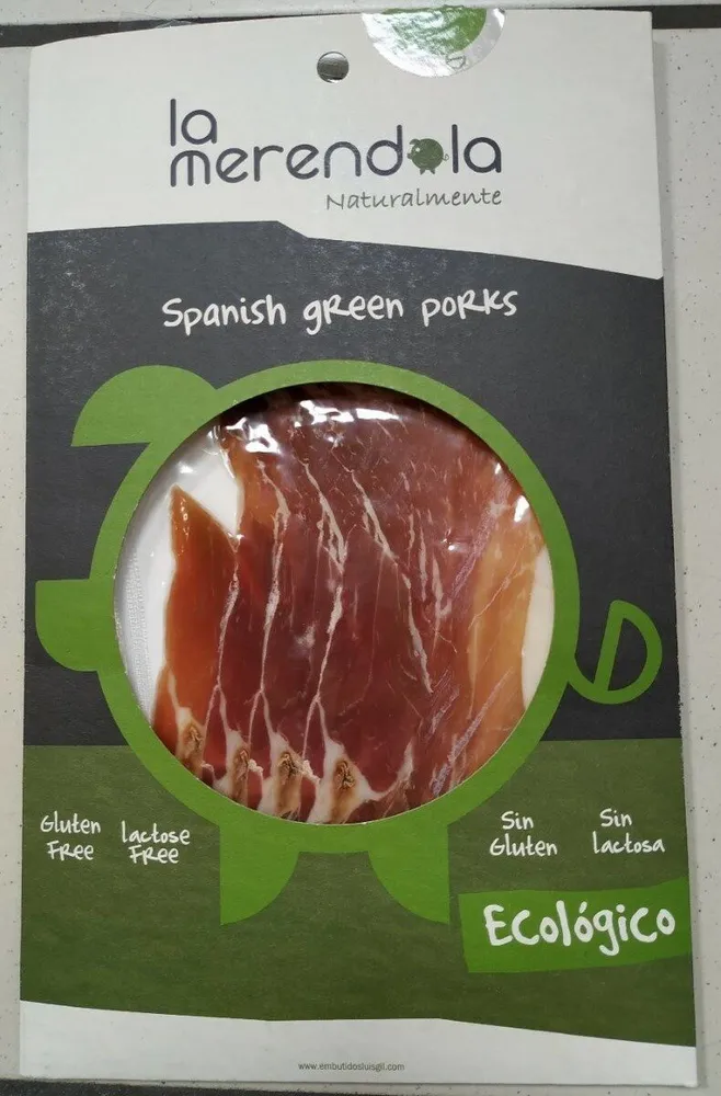 Jamón serrano ecológico