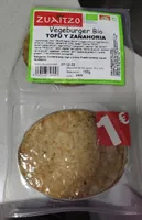 Vegeburger bio tofu y zanahoria