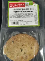 Hamburguesas Bio Tofu y calabacín