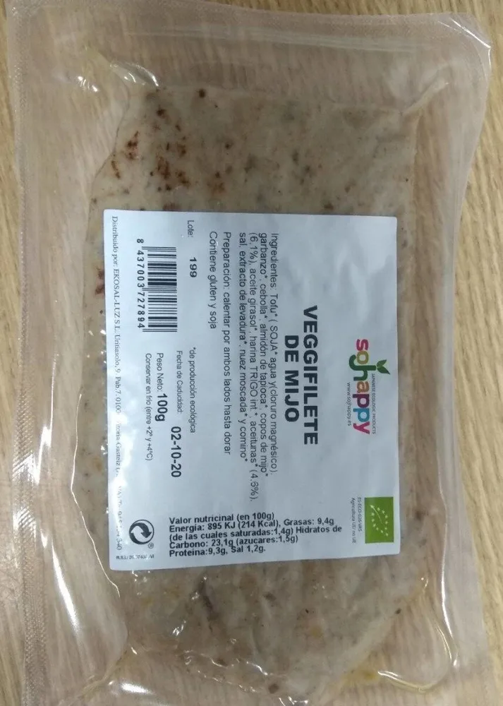 Veggifilete de mijo