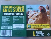 12 huevos frescos