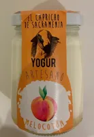 Yogur artesano melocotón