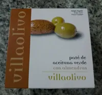 Paté de aceituna verde con almendras
