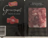 Gourmet taquitos de jamón