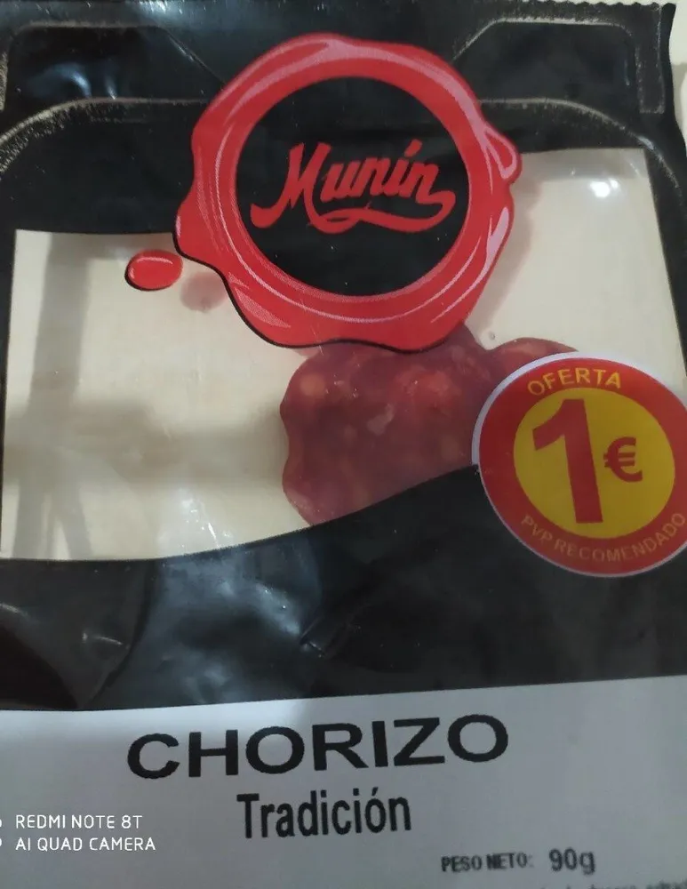 Munin chorizo tradición