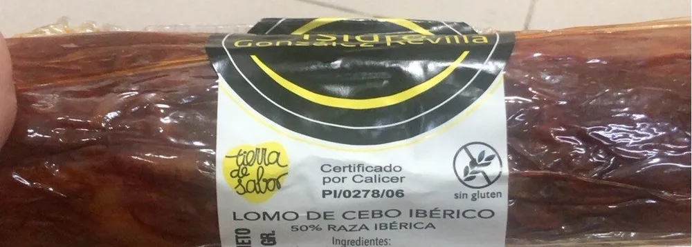 Lomo de cebo iberico
