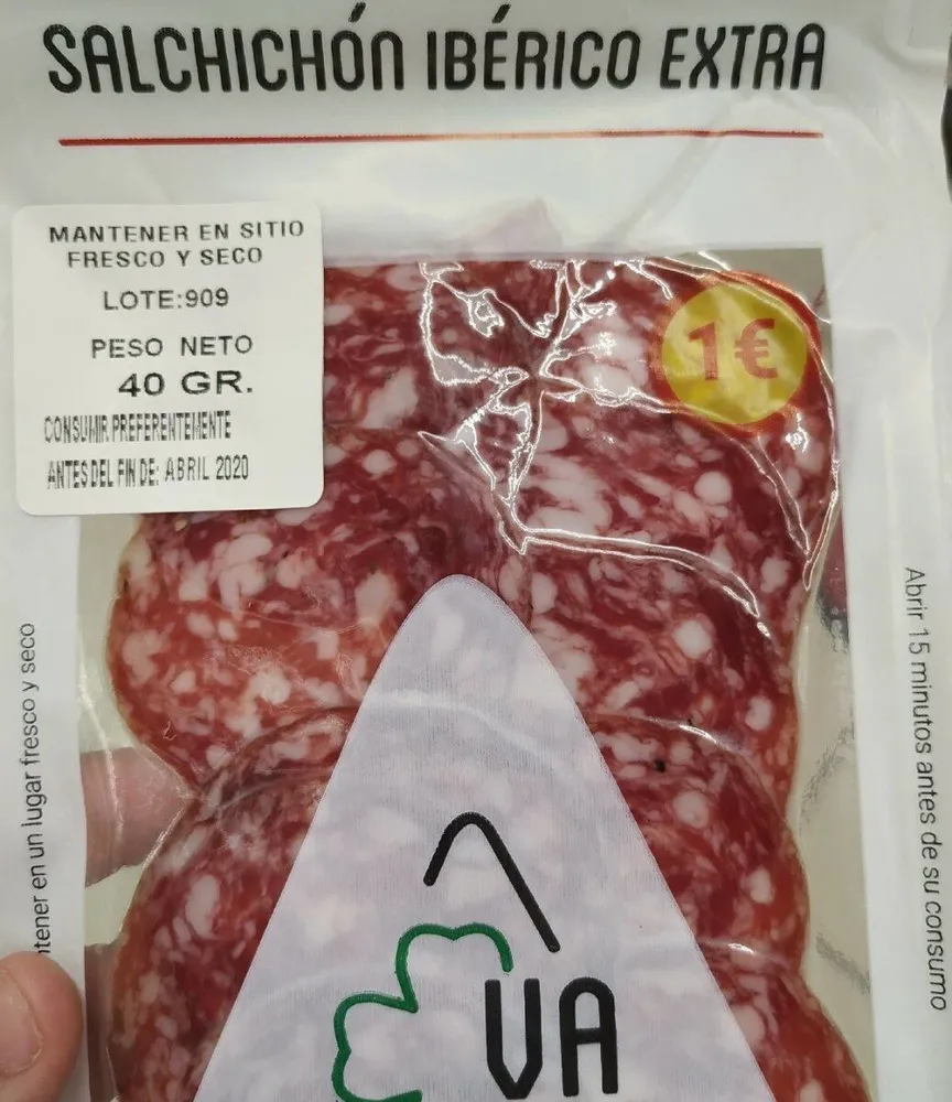 Salchichon iberico extra