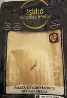 Paleta de cebo ibérica 50%
