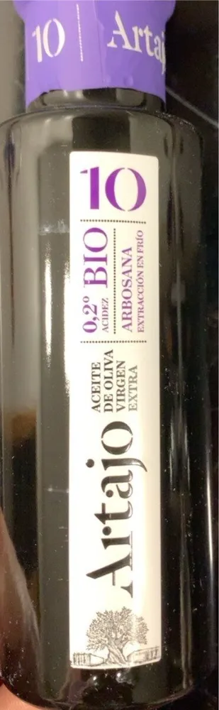 Aceite de Oliva Virgen Extra Arbosana 10 Bio